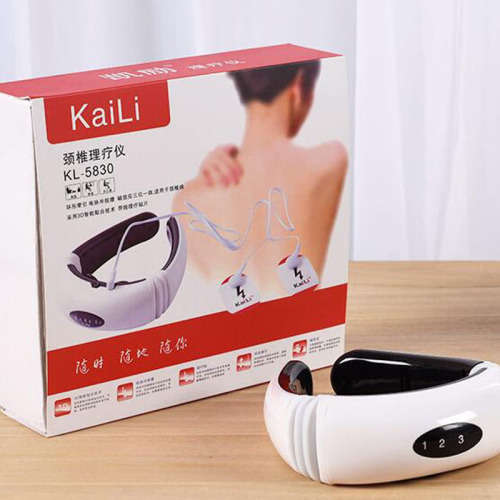 Electronic Magnetic Neck massager Electromagnetic Pulse Cervical Physiotherapy Instrument