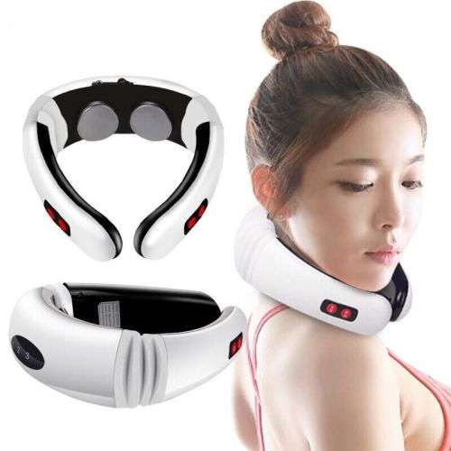 Electronic Magnetic Neck massager Electromagnetic Pulse Cervical Physiotherapy Instrument