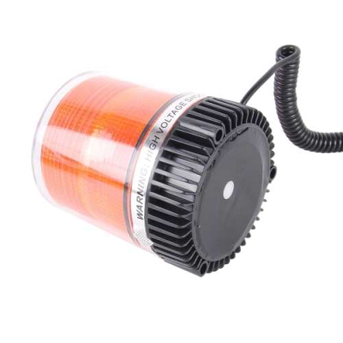 WHITE-DC 12V Strong magnet xenon 9 Flash Strobe warning Strong beacon Emergency light for car