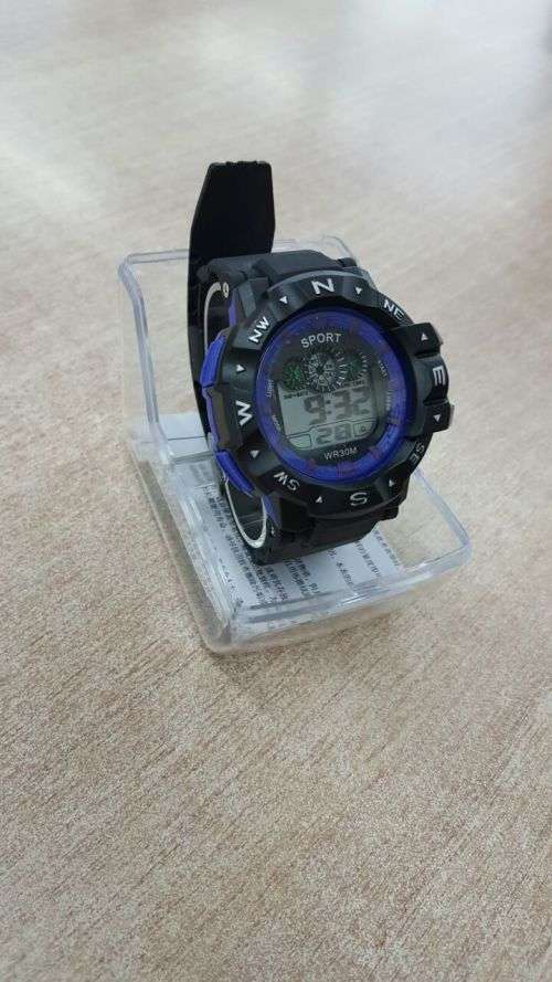 DIGITAL SPORTS WATCH - BLUE