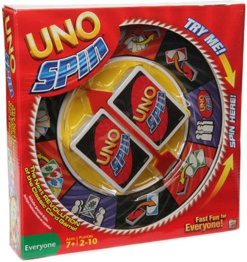 Uno Spin Card Game / Social Activity game