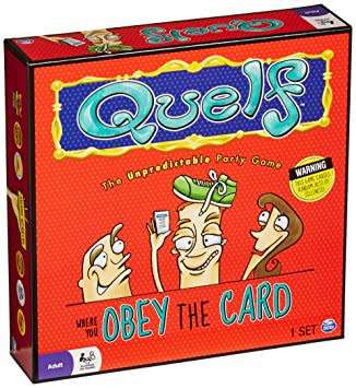 QUELF CARD BOARD GAME / Social Activity game
