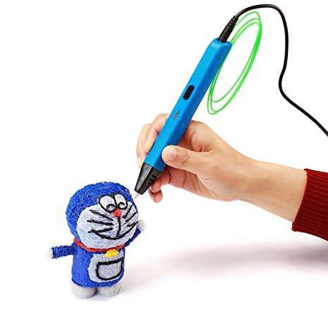 3D Pen 3D Printer Pen 3D Printing Drawing Pen / GREAT FOR ARTISTIC KIDS - Purple