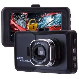 Vehicle Blackbox Dvr Wdr Full Hd 1080p Black / DASH CAM 5 MEGAPIXEL