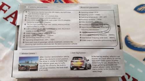 GPS WIRED / WIRELESS REARVIEW CAMERA