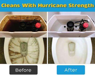 HurriClean Automatic Toilet & Tank Cleaner