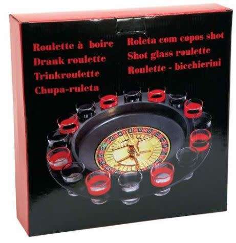 BAR GAME SHOOTERS, DRINKING ROULETTE GAME SET
