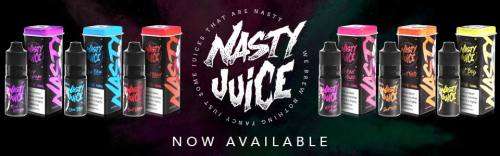NASTY JUICE FRUITY SERIES E-LIQUID VAPE JUICE / 6 BOTTLES 60ML VALUE PACK DEAL