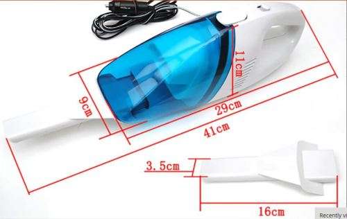 Portable car vacuum cleaner