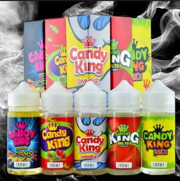 CANDY KING E-LIQUID VAPE JUICE / 5 BOTTLE 100ML VALUE PACK DEAL