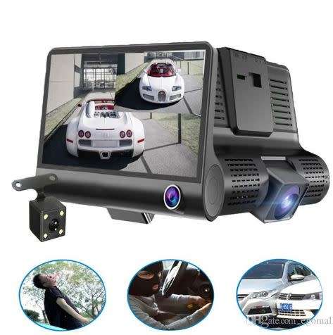 CAR DASH CAM 4" WITH REAR VIEW CAMERA