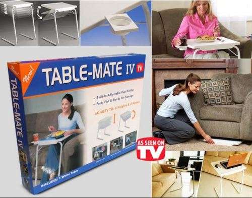 Smart Table-Mate 5 in 1 / Foldable Folding Table-mate / Laptop table
