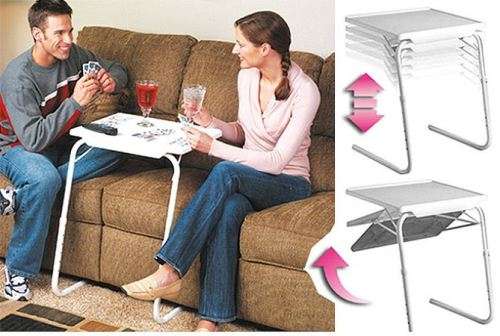 Smart Table-Mate 5 in 1 / Foldable Folding Table-mate / Laptop table