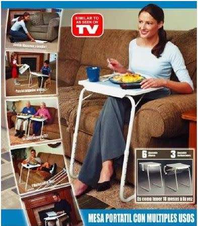Smart Table-Mate 5 in 1 / Foldable Folding Table-mate / Laptop table