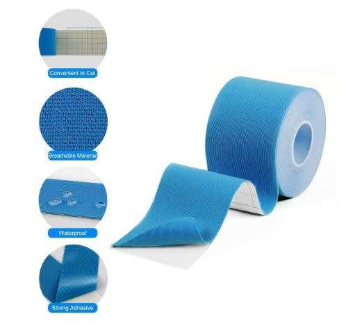 Elastic Cotton Sports Safety Tape / Kinesiology Tape - 5CM* 5METER ROLL