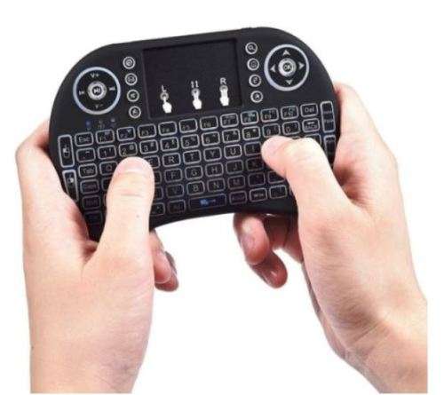 MINI WIRELESS BLUETOOTH KEYBOARD WITH MOUSE FUNCTIONS