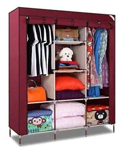 Wardrobe Tripple Storage - Dark Blue