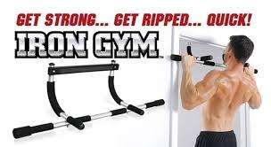 Iron gym total upper body workout bar