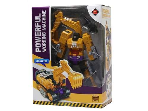 Transformer Toys - powerful working machine Excavator