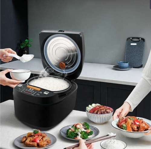 Electric rice cooker-silver Crest