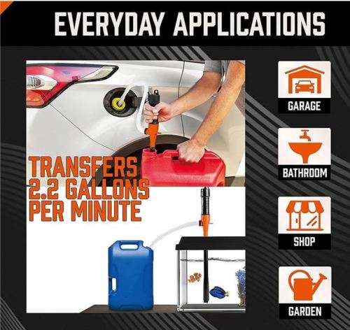 Battery Powered Liquid Transfer Pump Pipe