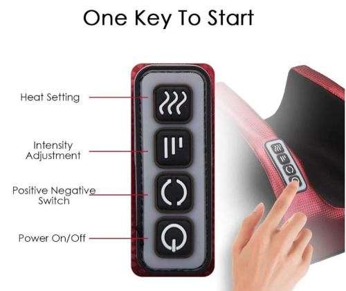 Electric Heating Infrared Foot Massager