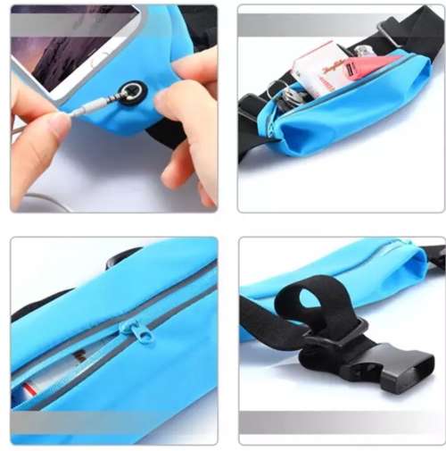 Sports Gyming Waist Strap Pocket your phone, keys, money while Gyming