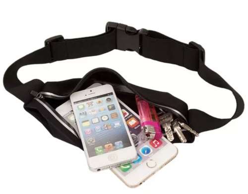 Sports Gyming Waist Strap Pocket your phone, keys, money while Gyming