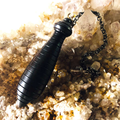 Wooden Pendulum for dowsing and healing