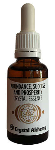 Abundance, Prosperity and Success Crystal Essence (30ml i.e. 600 drops)
