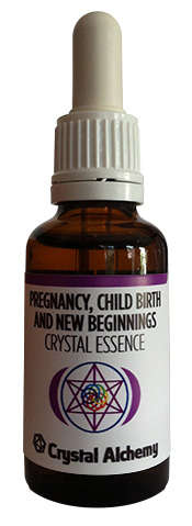 Pregnancy, Child Birth and New Beginnings Crystal Essence (30ml i.e. 600 drops)