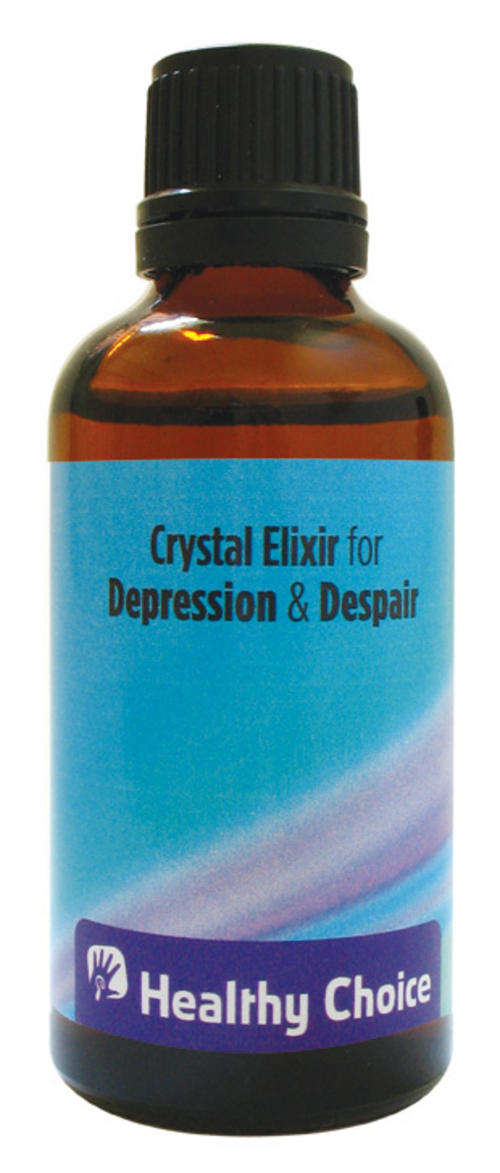 Crystal Elixir for Depression & Despair (50ml i.e. 1000 drops)