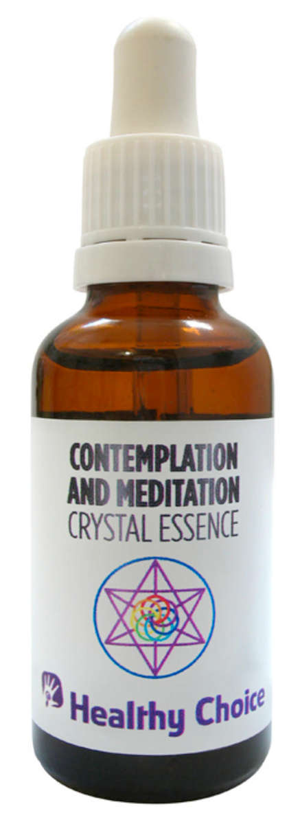 Contemplation and Meditation Crystal Essence (30ml = 600 drops)