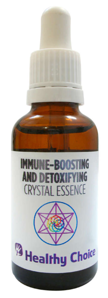 Immune-Boosting and Detoxifying Crystal Essence (30ml = 600 drops)