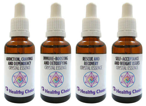 Weight Issues Crystal Essence Combo (4 x 30ml i.e. 2400 drops)