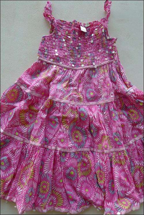 LTD Girl 4yrs pink India floral twirl dress - EXCELLENT used condition !