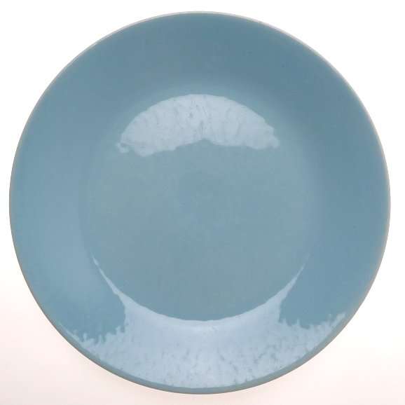 Continental China Vitreous collectable retro breakfast plate blue EXCELLENT condition