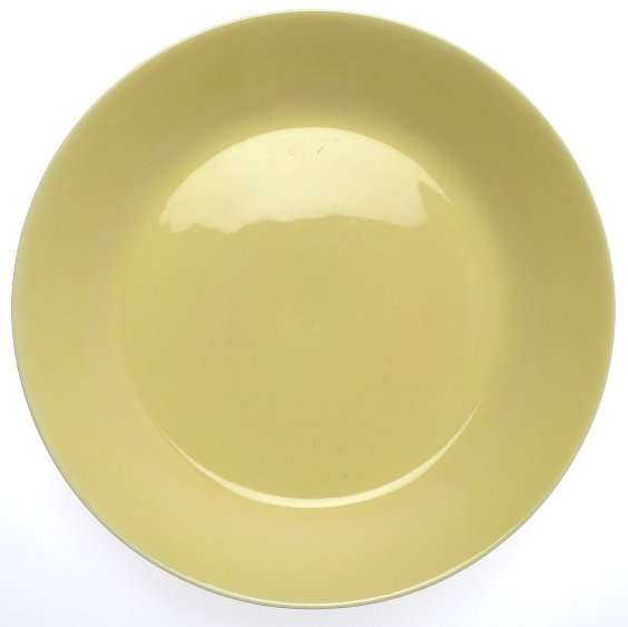 Continental China Vitreous collectable retro soup bowl yellow EXCELLENT condition