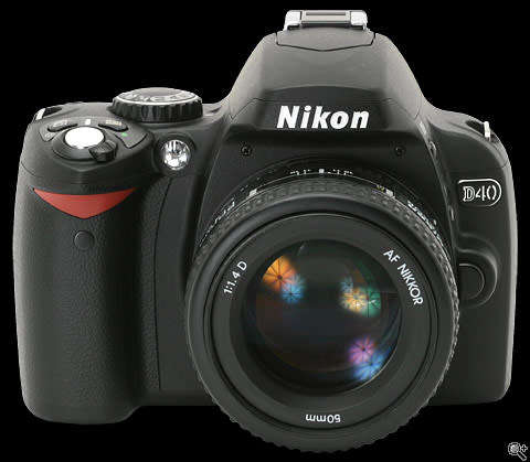 Nikon D40 DSLR Camera