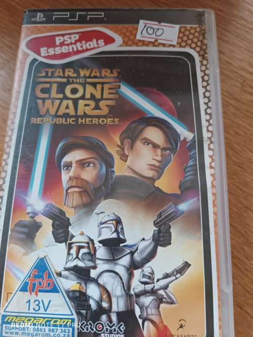 Psp Star wars clone wars republic Heroes