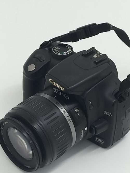 Canon EOS 350D DSLR Camera + Lens