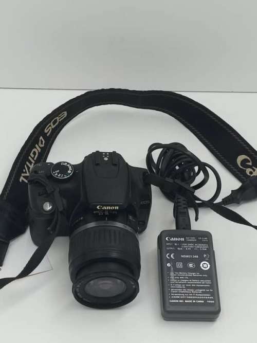 Canon EOS 350D DSLR Camera + Lens
