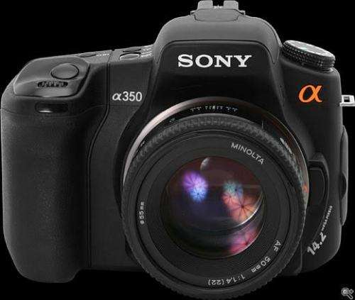Sony A350 Alpha DSLR Camera 14.2 MP
