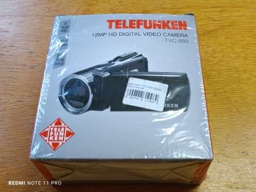 Telefunken TVC-550 HD Digital Video Camera