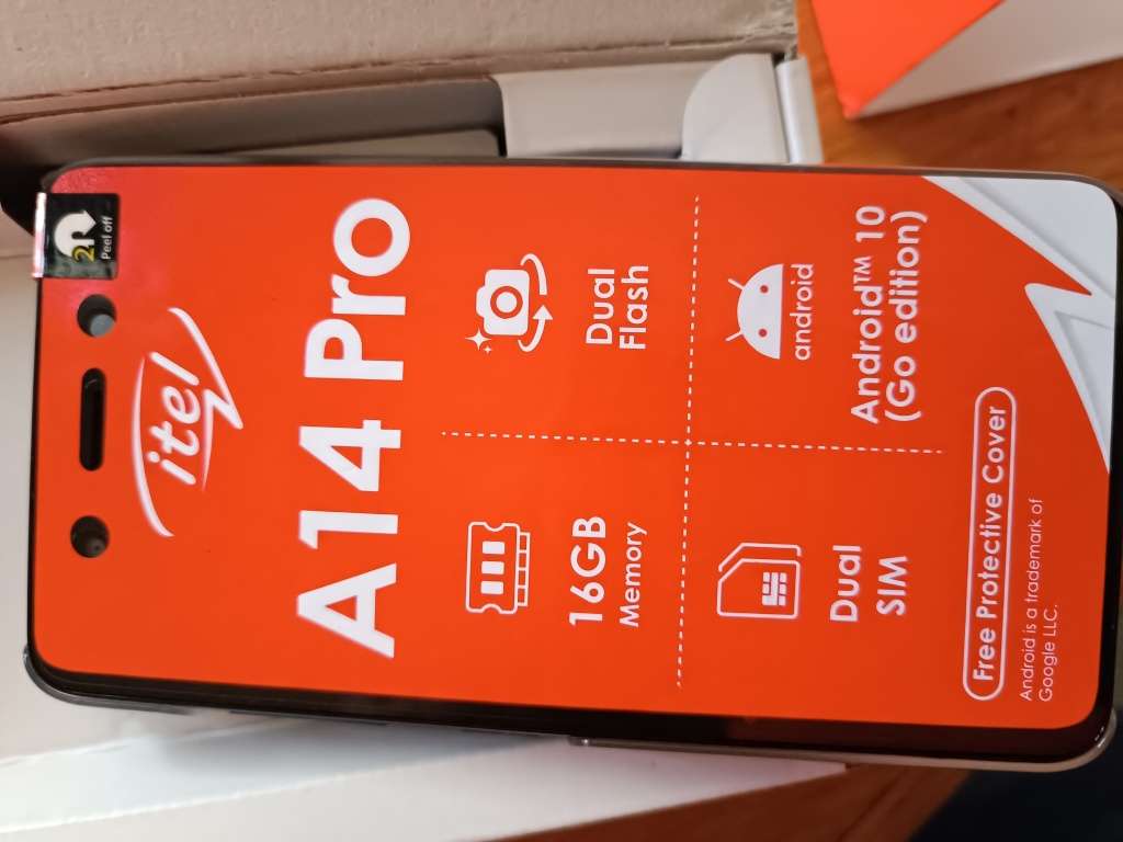 Itel A14 Pro 16GB Memory (demo model) Please read