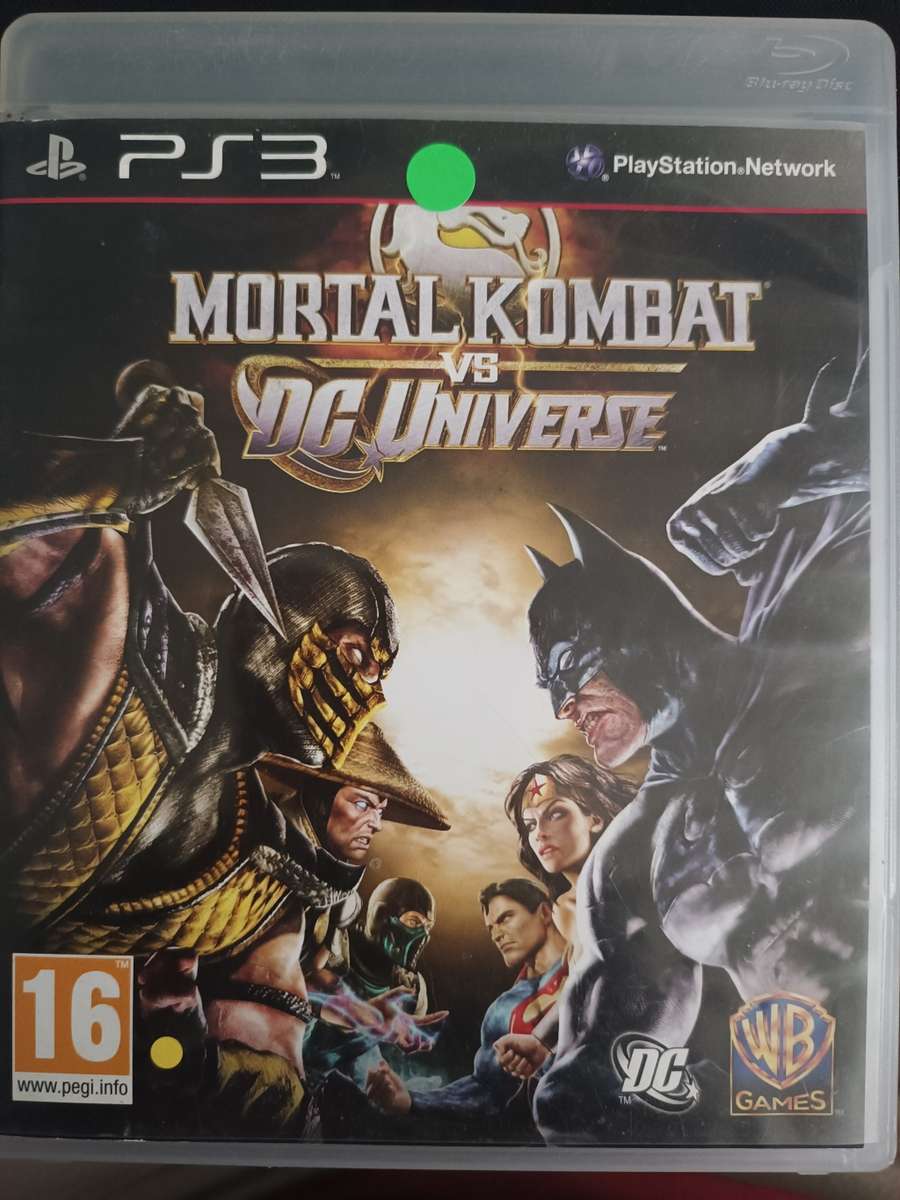 Ps3 Mortal Kombat vs DC Universe
