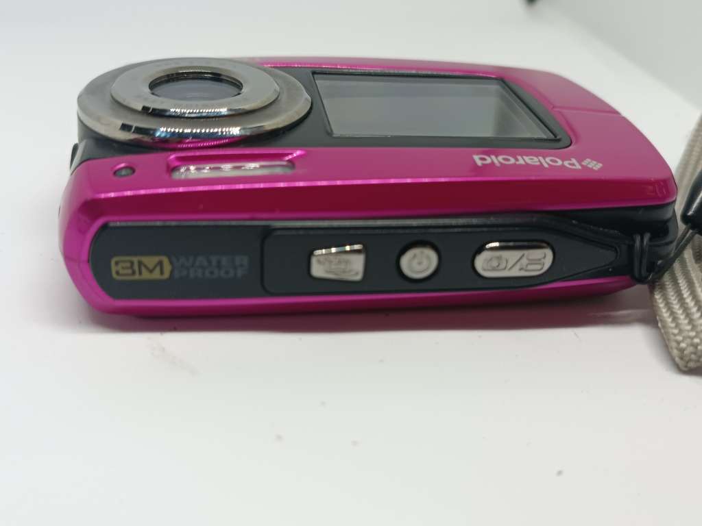 Polaroid DC-045 (Pink) - 16MP - 4x Zoom - Dual Screen Underwater Digital Camera