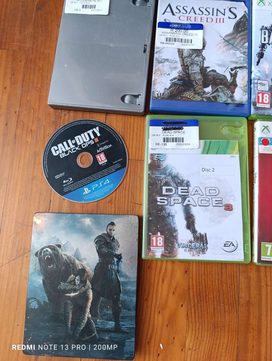 50* Mix Lot of games sold as is