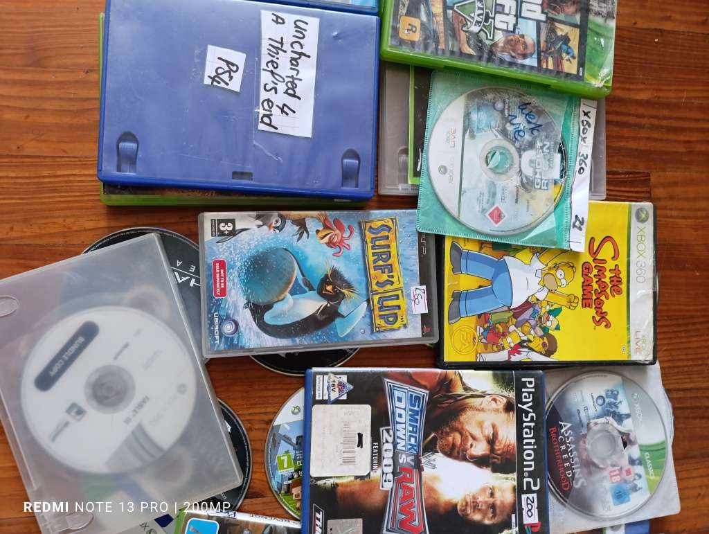 50* Mix Lot of games sold as is