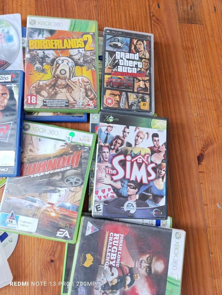 50* Mix Lot of games sold as is